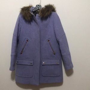 J. Crew Stadium Cloth Chateau Parka Coat